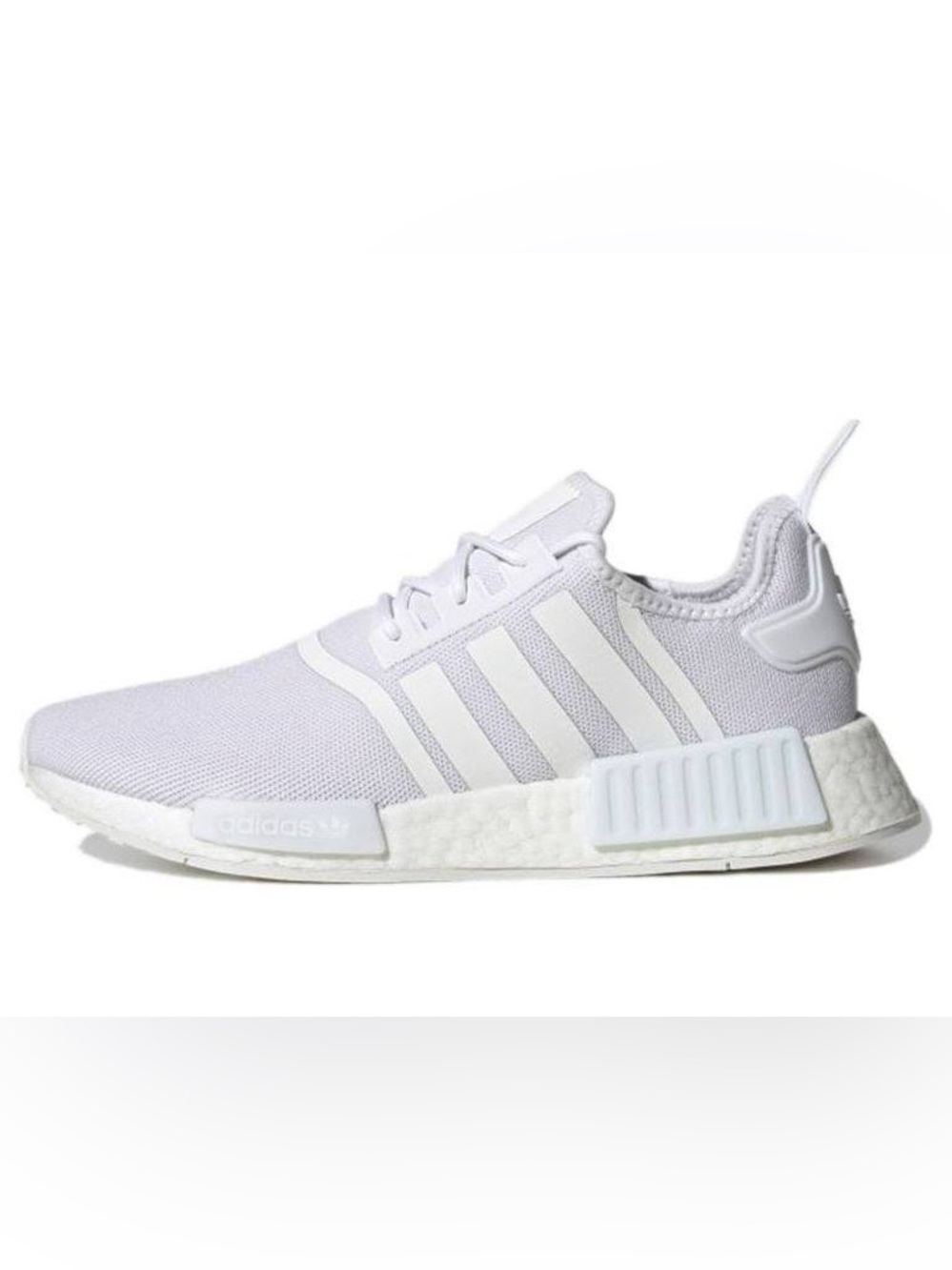 adidas White Nmd_r1 Triple White Athletic Sneaker - size women’s 7.5
